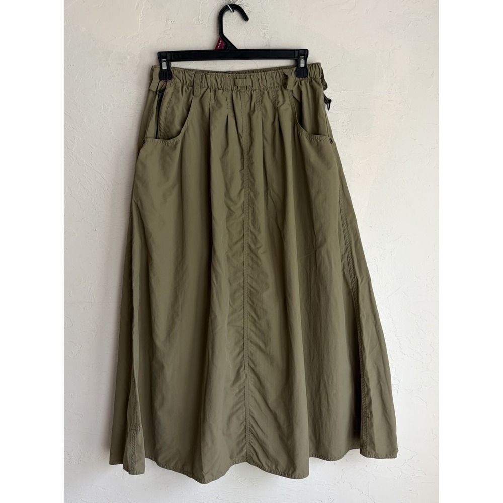 Macabi Convertible Adventure Skirt S Regular Olive Green Utility Supplex Nylon